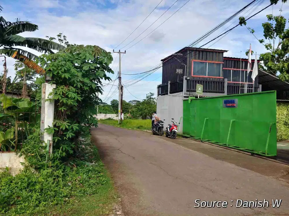 Tanah 4200m dekat tol Burangkeng Tamansari Setu kab bekasi