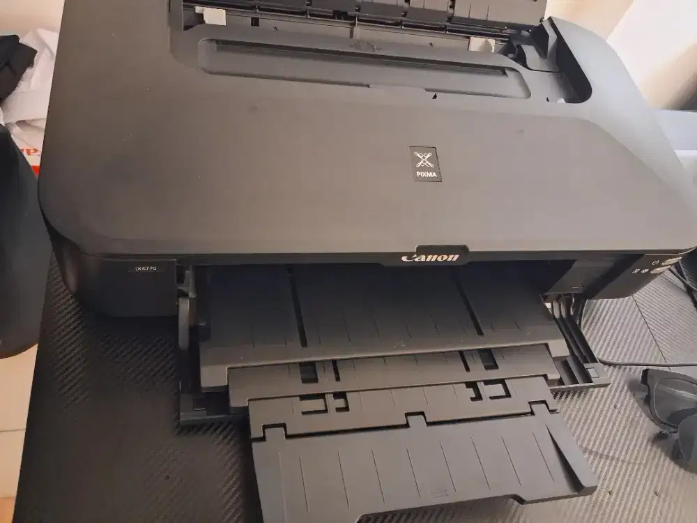 Printer Canon PIXMA iX6770 A3...lancar no minus...