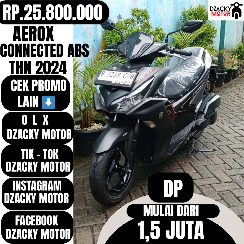 AEROX CONNECTED ABS 2024 SECOND LIKE NEW