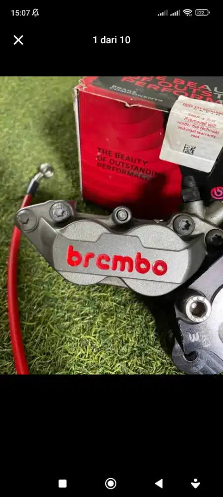 Copotan XMAX Brembo, wr3, hell
