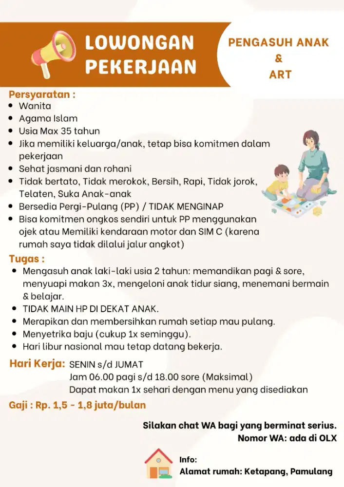 Pengasuh anak dan ART