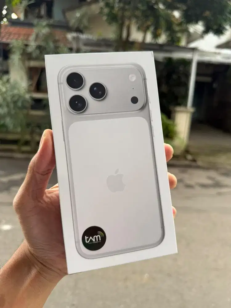 Iphone 17 promax 256gb new ibox silver