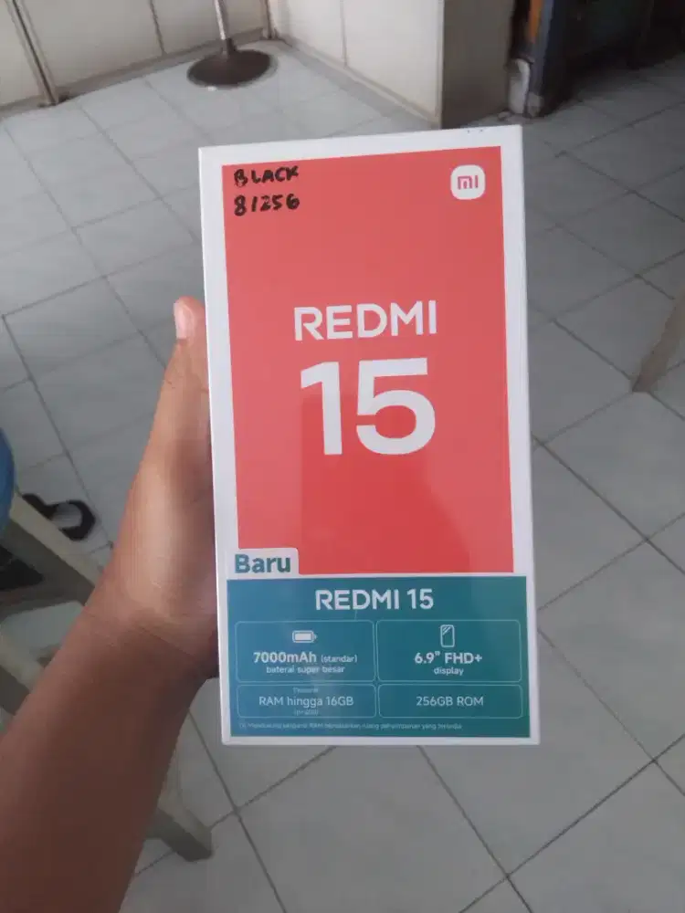 Xiaomi redmi 15 8/256 new