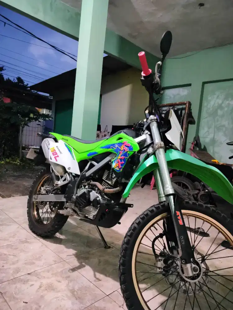 Klx 2015 BF 150L plat f kabupaten pajak hidup