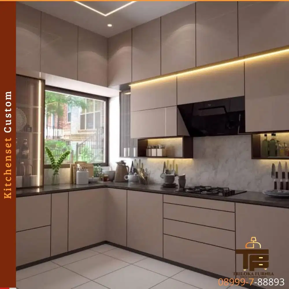 JASA KITCHENSET CUSTOM KUALITAS TERBAIK HARGA MURAH