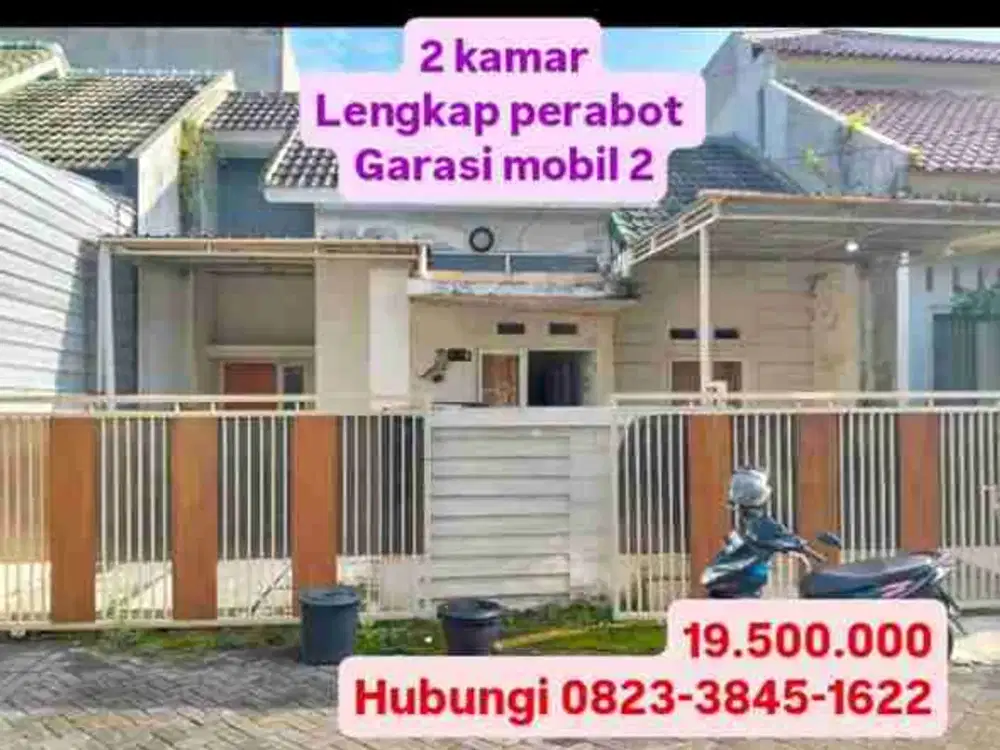 SEWA RUMAH 2 KAMAR KONTRAKAN BELAKANG UMM TEGALGONDO