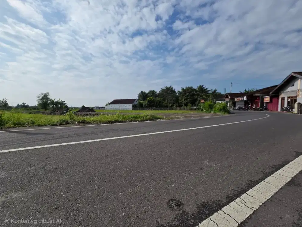 Tanah Tepi Jalan Raya Area Godean Km 7, Legalitas SHM Pekarangan Per Unit