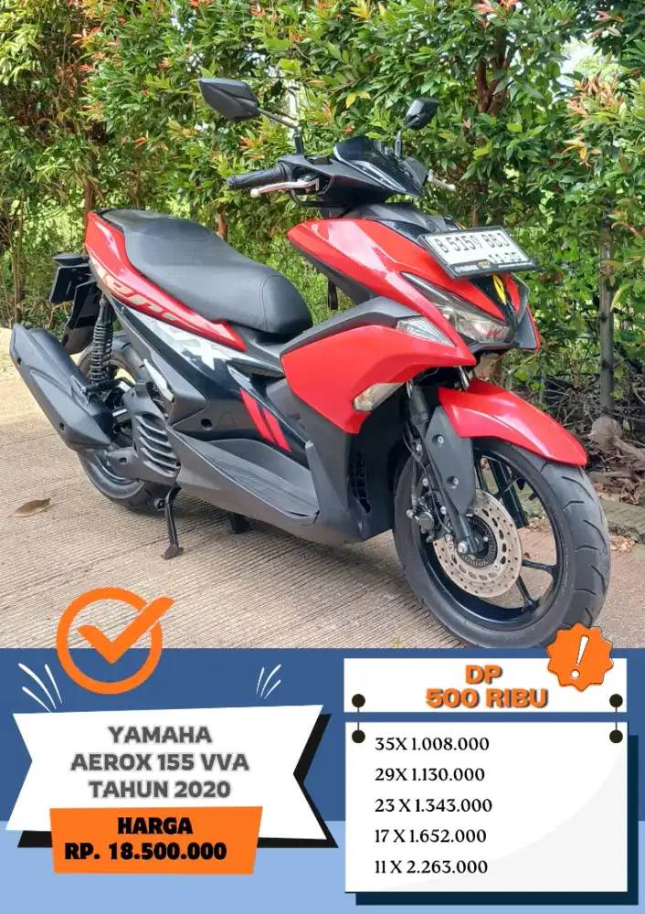 YAMAHA AEROX 155 VVA TAHUN 2020