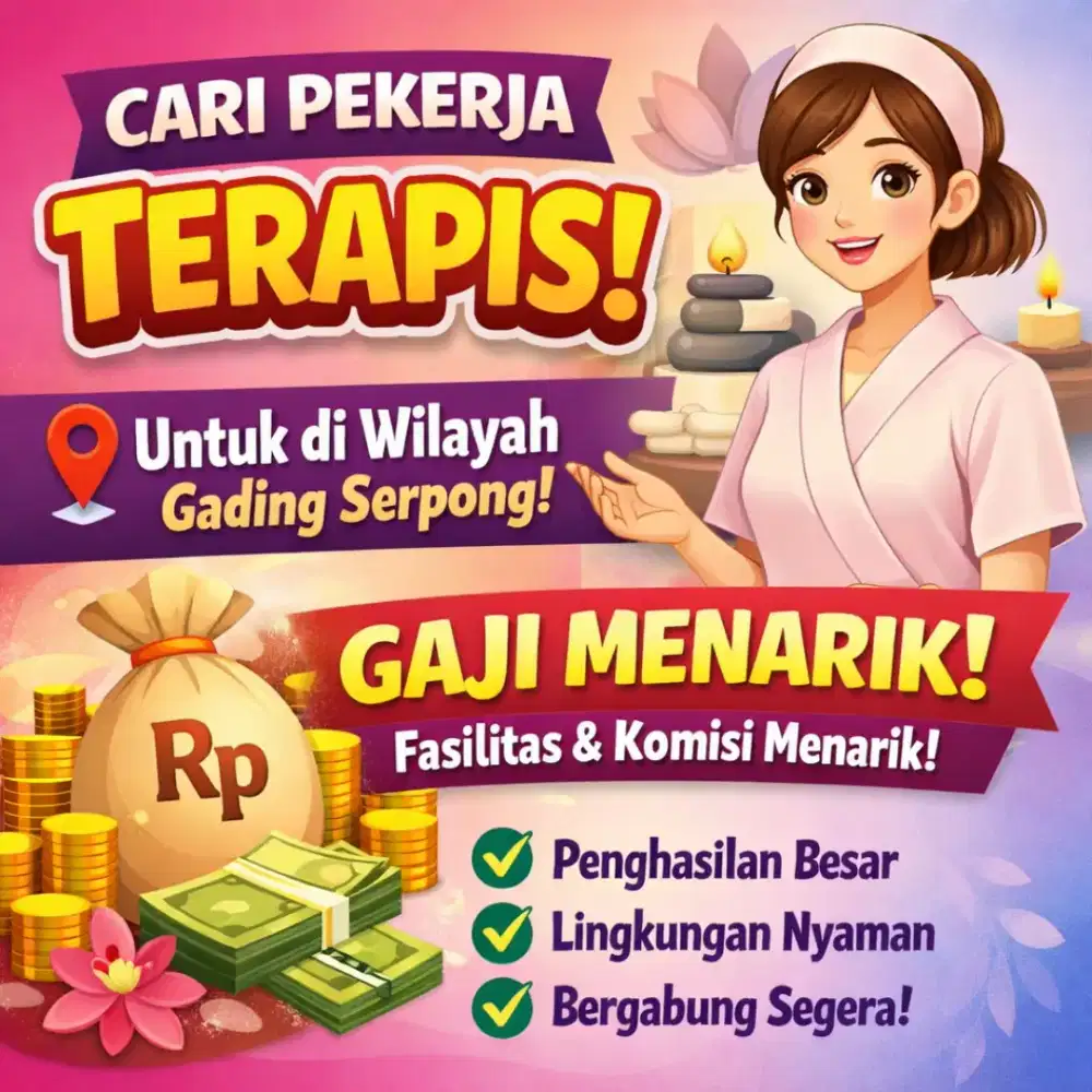 Lowongan Kerja Terapis Pijat Di Gading Serpong
