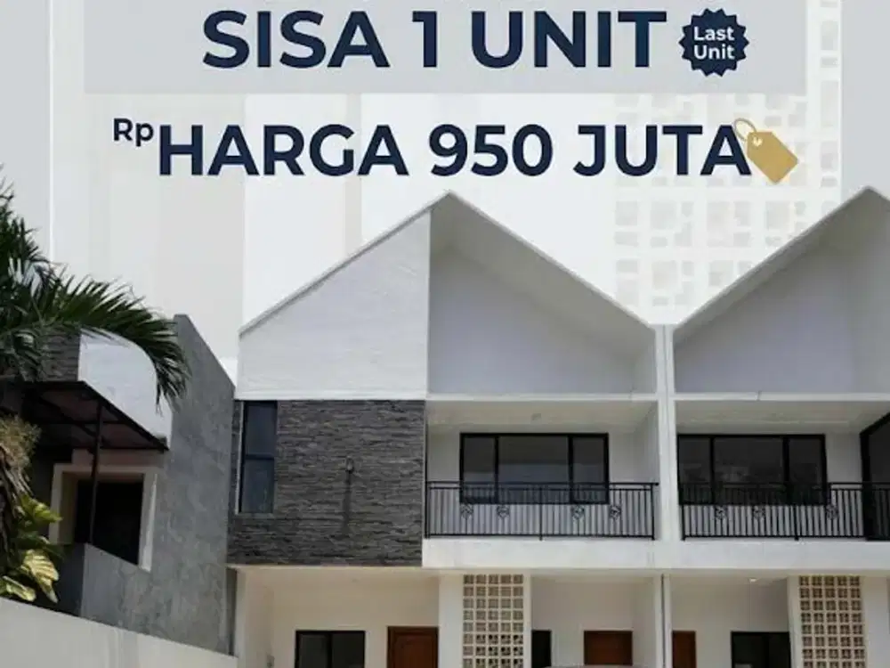 Sisa 1 Unit Siap Huni  Rumah 2 Lantai Modern Scandinavian di Utara Jogjabay