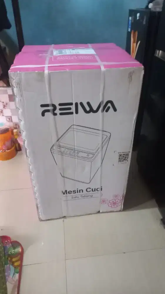 Jual mesin cuci blm dibuka segel nya