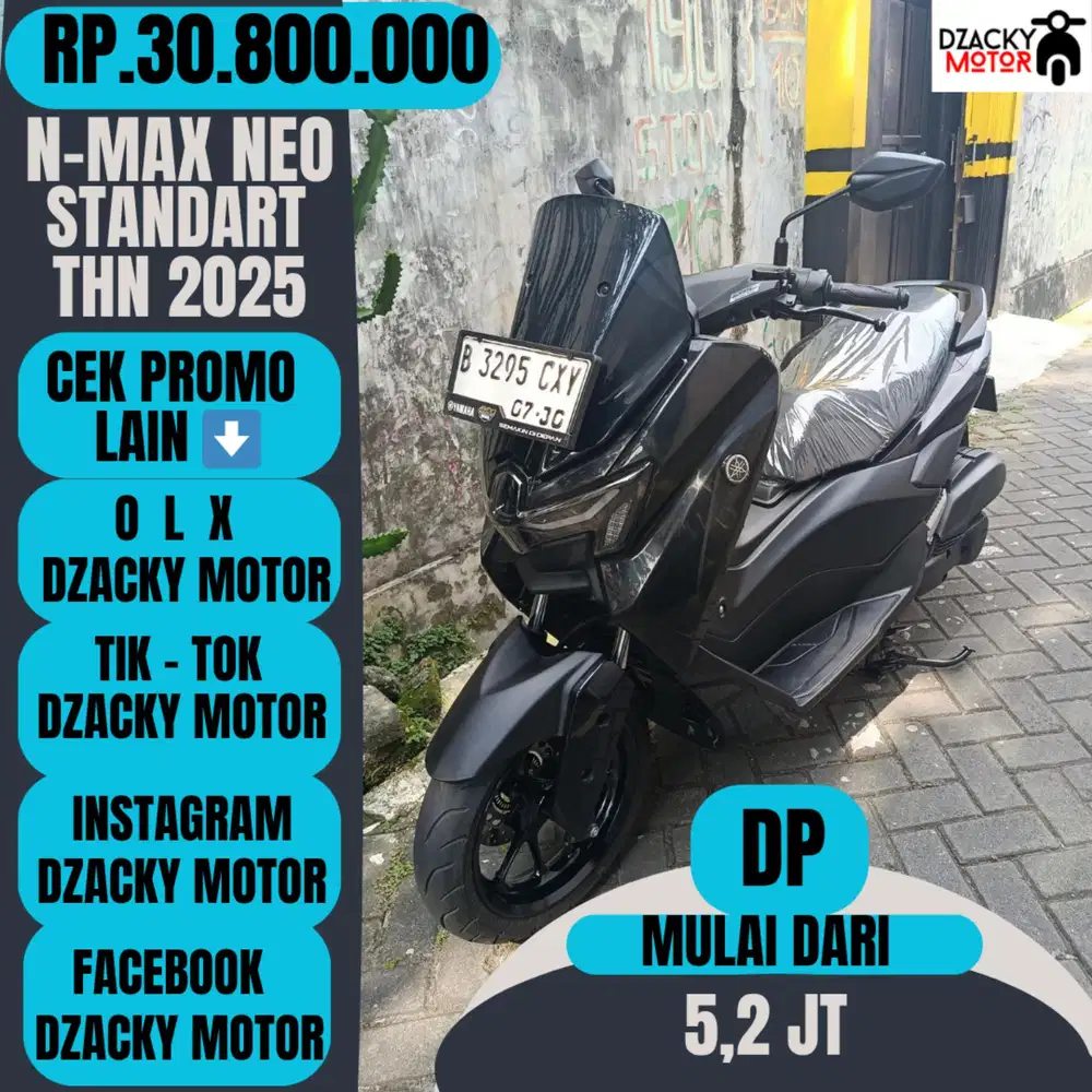 NMAX NEO STD THN 2025 SECOND LIKE NEW