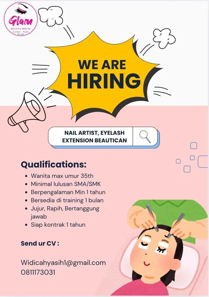 Nail therapist Lash therapist