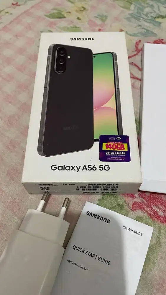 Jual HP Samsung A56 Second Mulus pemakaian kurang dari 3 bulan