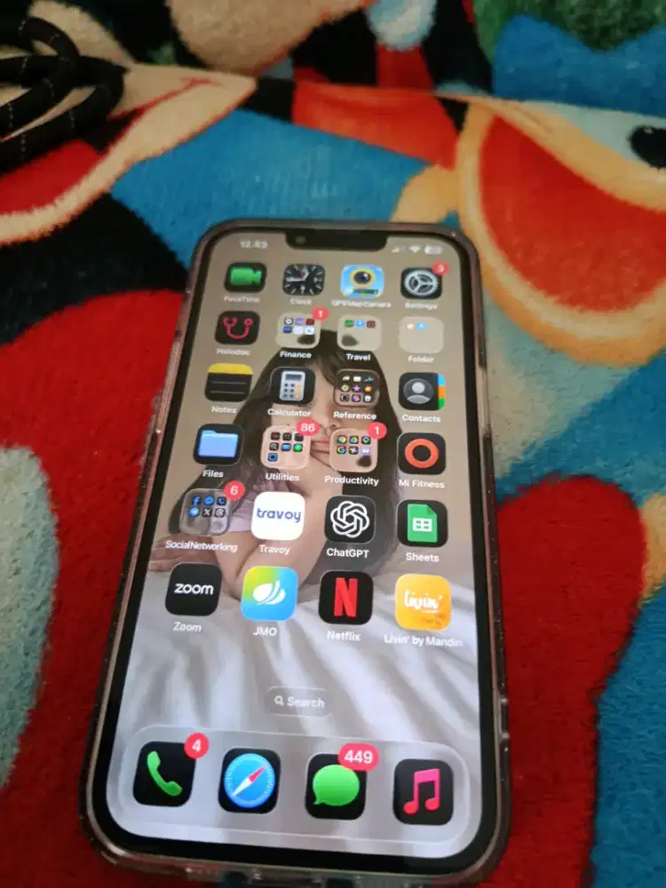 Iphone 13 white 128 ibox