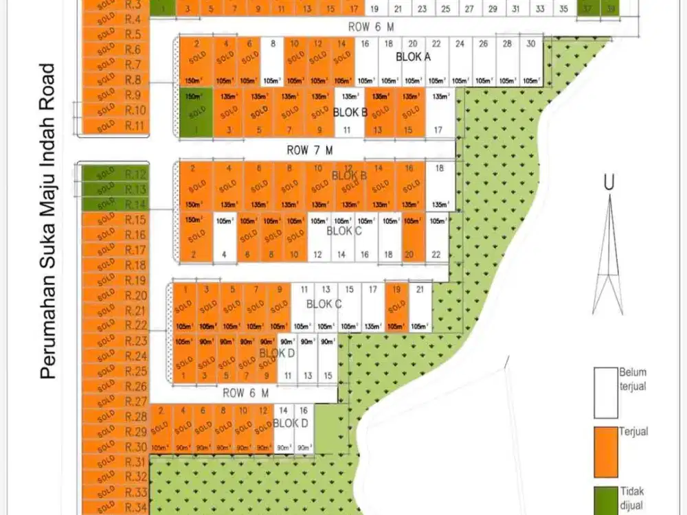 Dijual Cepat  8 Unit  Kavling   perumahan Griya Suka Maju, Medan