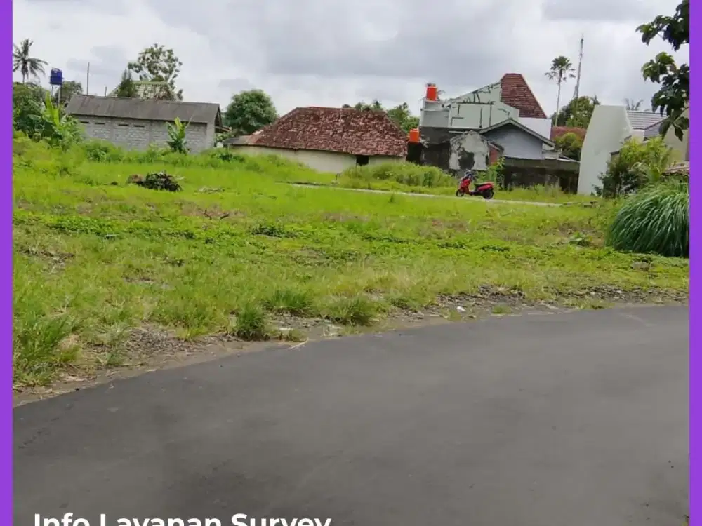 Tanah Jogja Barat Jl Kaliurang Km 10 Siap Balik Nama