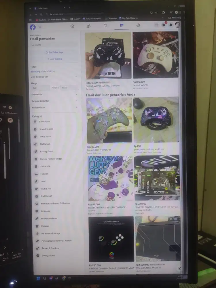 Monitor 165hz AOC 24G2SPU built in speaker