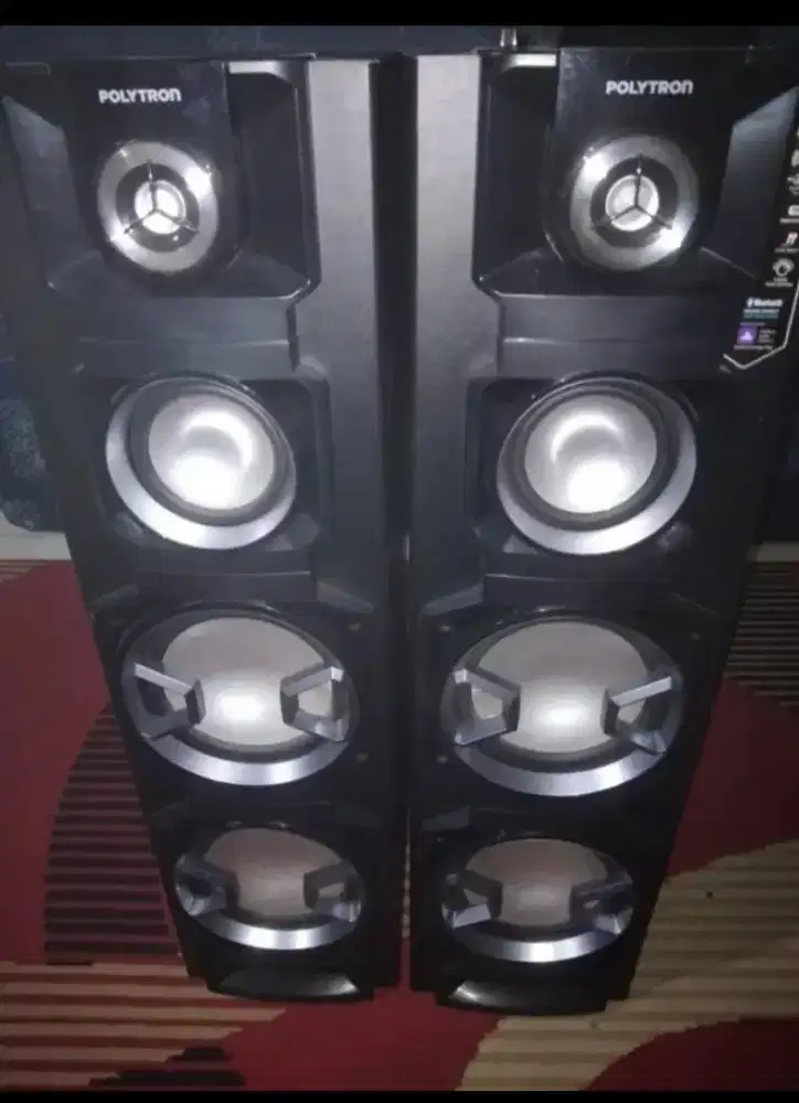 Jual soun aktiv merk Polytron masih mulus orian siap antar garansi