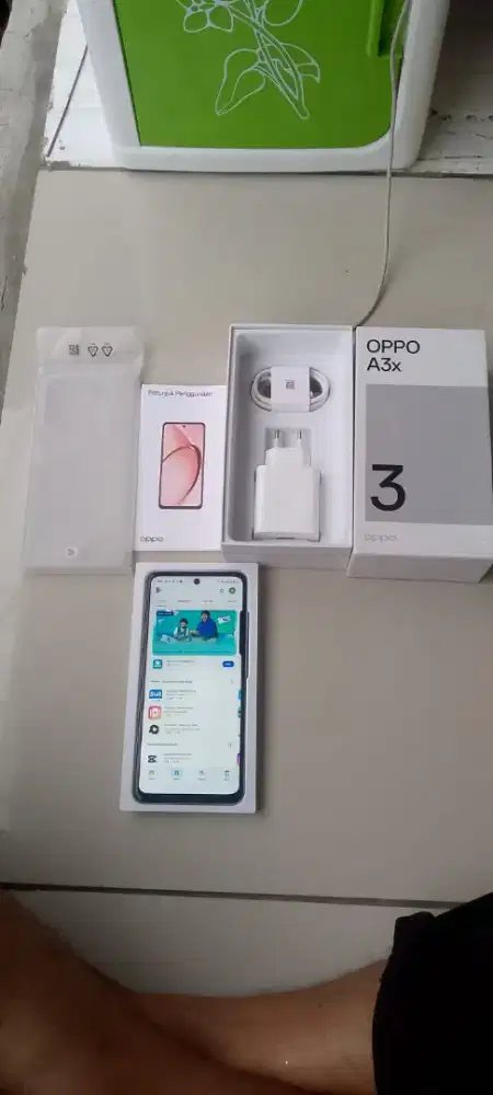 Bismillah...Dijual Hp Oppo a3x ram 4/64gb Fulset Like New