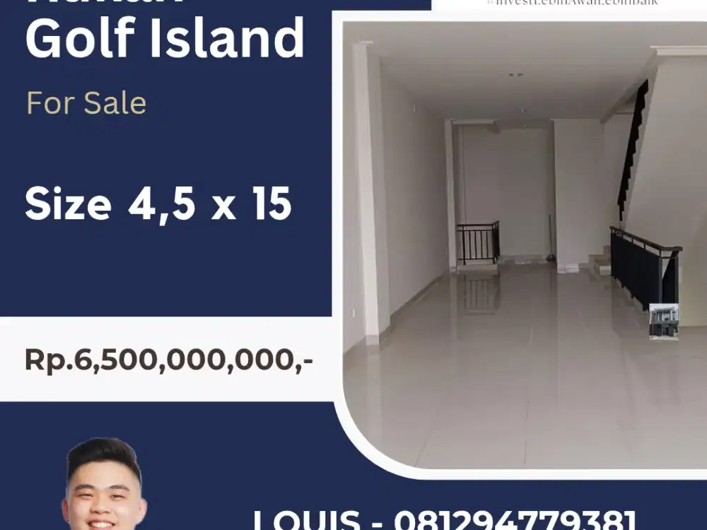 RUKAN GOLF ISLAND JUAL TERMURAH