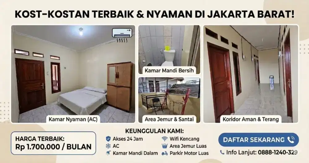 Kost kosong Meruya (bangunan baru)