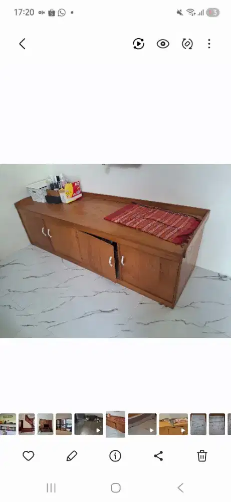 Lemari buffet panjang