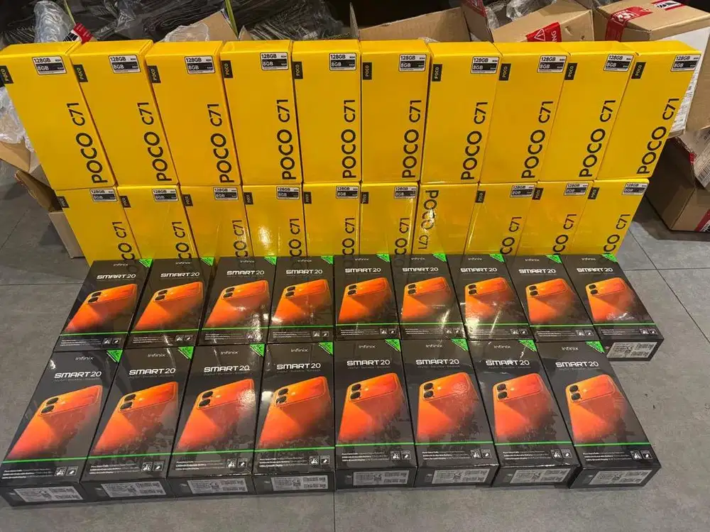 Poco C71 4/128!! Murah New garansi resmi!!