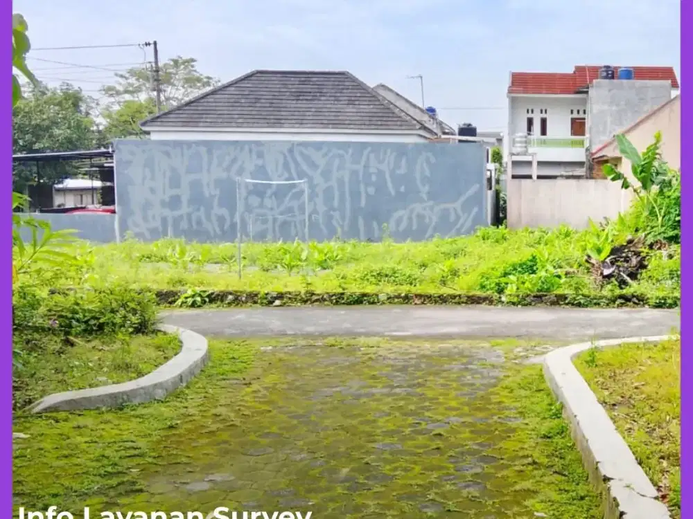 Tanah Jogja Barat Jl Rejodani Palagan Km 11 SHM Pekarangan