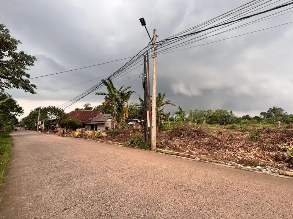 Tanah Kavling Cisauk - Strategis Dekat Tol Legok - SHM 100Jtan