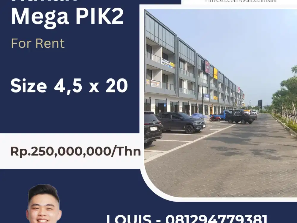 RUKAN MEGA KUNINGAN PIK2 TERMURAH