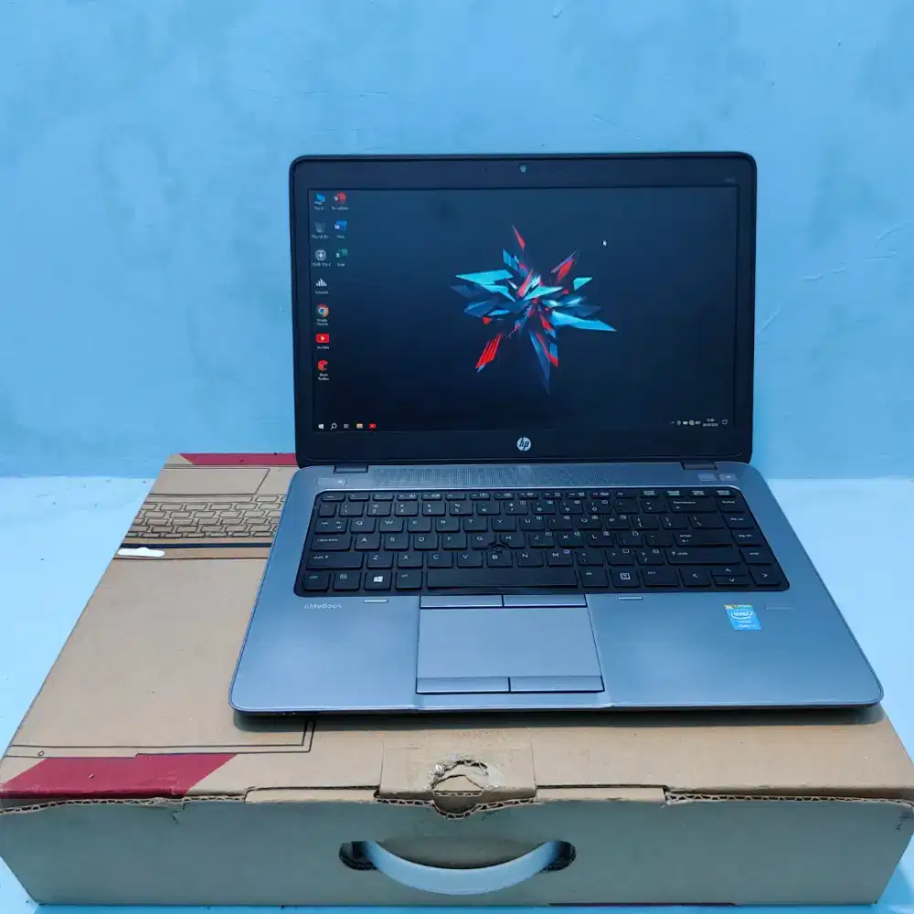 Laptop HP Elitebook Slim Core i7 Gen 4 Ram 8GB Win10 Siap pakai