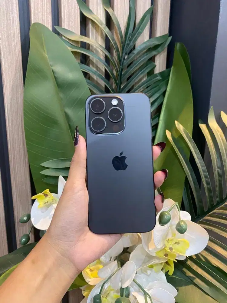 sec resmi 15 pro 128GB black titanium