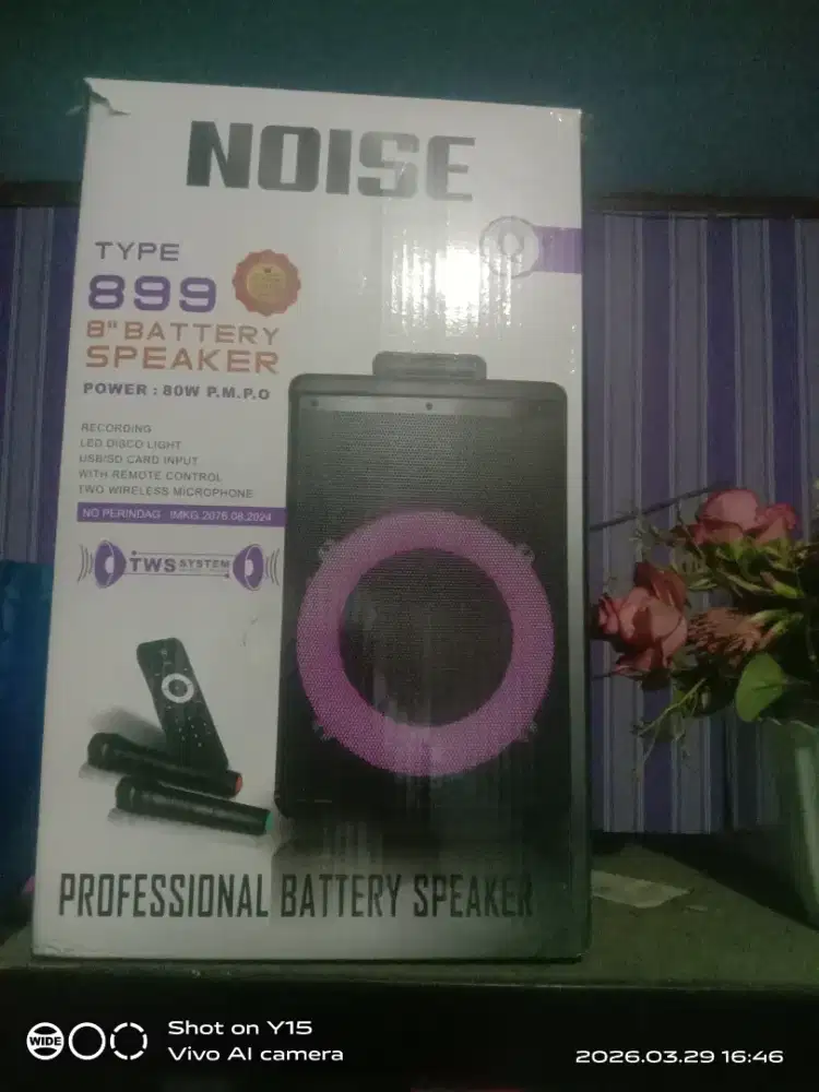 Jual.speker blututt ukuran 8'n mrek NOISE fullset