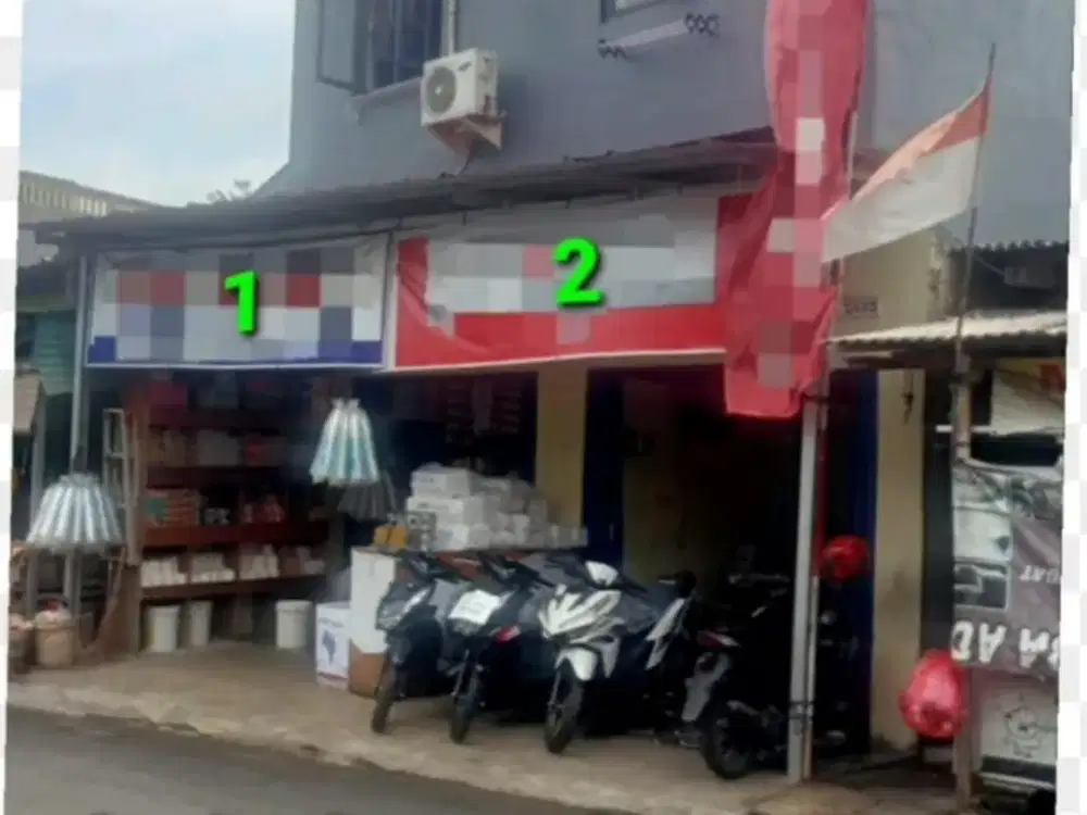 Ruko STRATEGIS Jalan Raya 2 Unit di PONDOK KACANG pondok aren