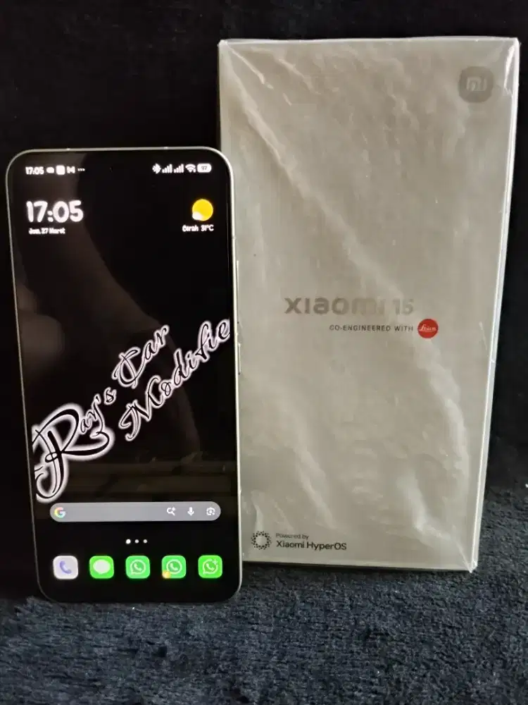 Xiaomi 15 Ram 12Gb/256Gb Lengkap Mulus No Minus