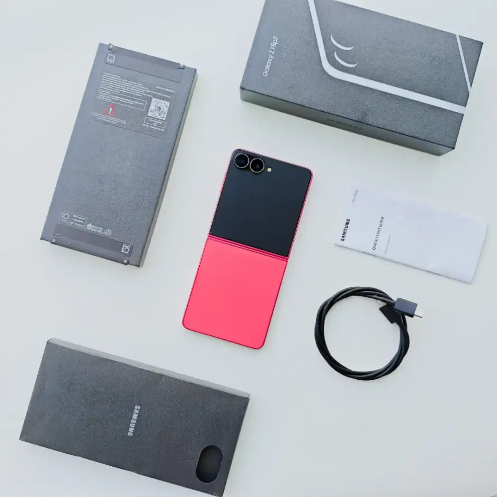 Samsung Galaxy Z Flip7 512gb Fullset Ori Mulus No Lecet Garansi Resmi