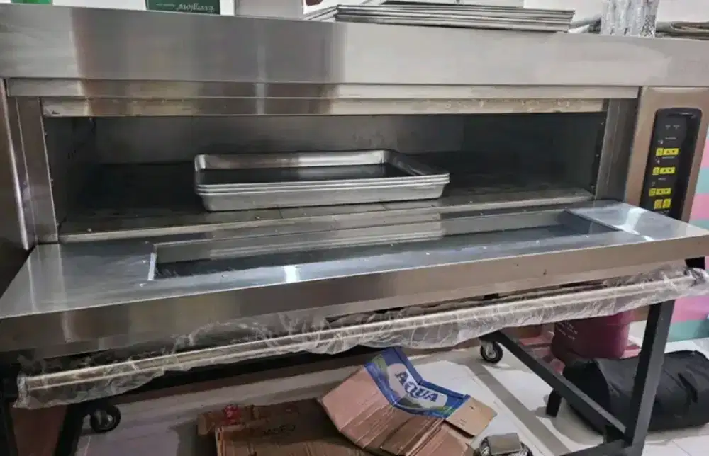 Oven digital getra 3 loyang. Beli agustus 2025