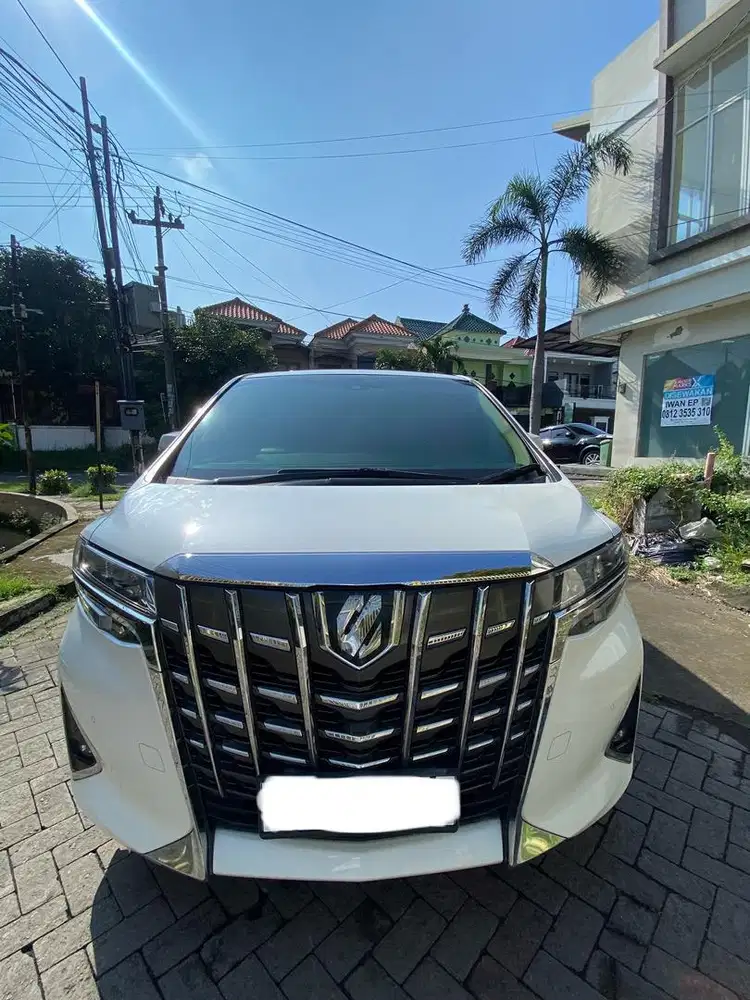 Jual Cepat Toyota Alphard G TSS NIK 2021 Warna Putih Favorite