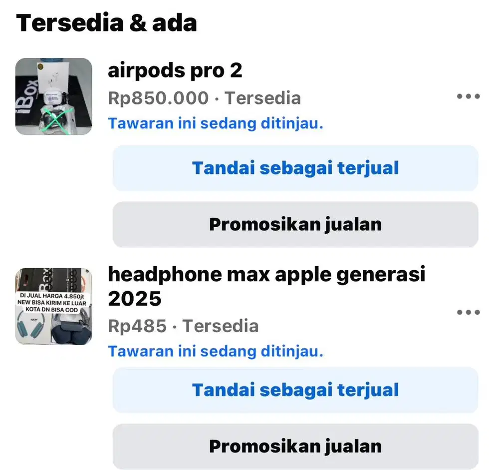 headphone dan airpods