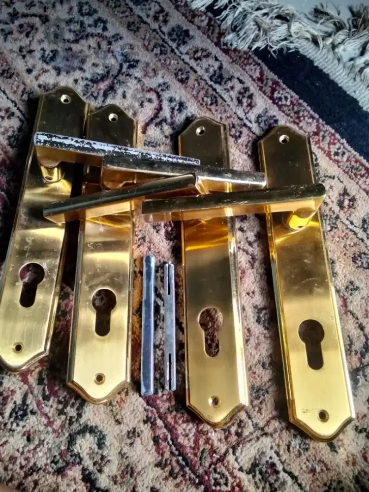 Gagang hendle kunci .bahan Kuningan .