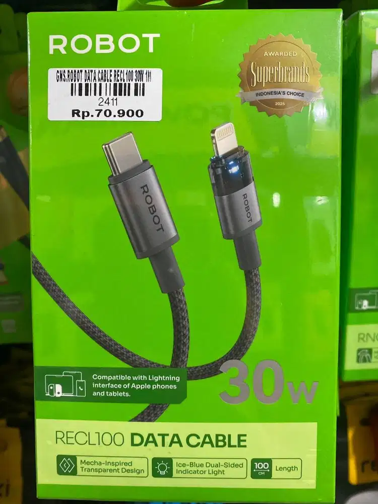 ROBOT DATA CABLE RECL 100 30W