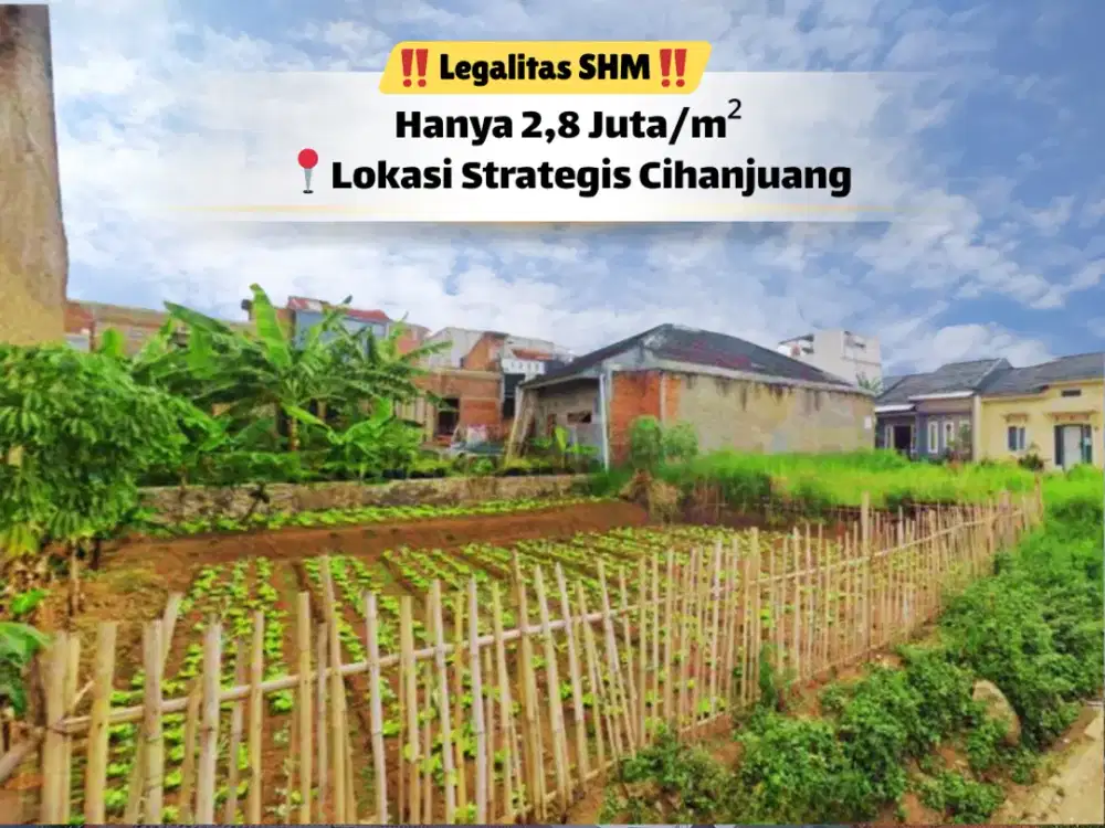 Langsung Bangun! Tanah 10x15 SHM Siap Proses