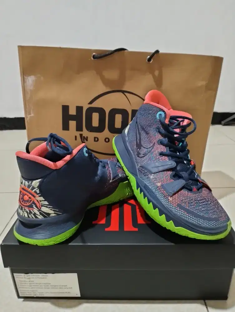 Sepatu Basket Nike Kyrie 7 EP Midnight Navy Marine Minuit Size 41