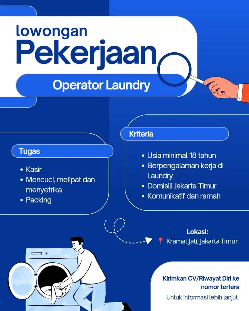 LOKER Operator Laundry