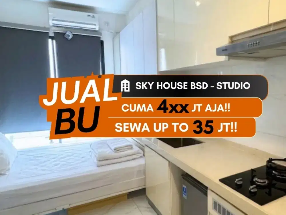 JUAL APARTEMEN SKY HOUSE BSD STUDIO FULL FURNISHED TANGERANG SELATAN