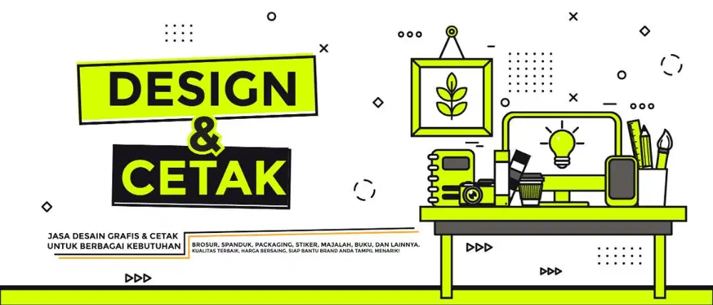 Jasa Desain grafis & Cetak