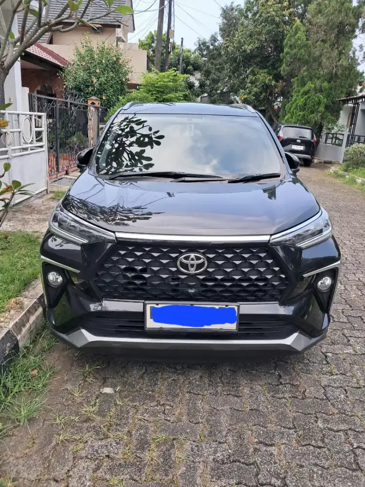 Toyota New Veloz AT type Q Non TSS tahun 2024 Warna Hitam