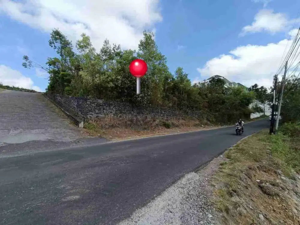 jl utama goa gong ocean view!! 6.7 are tanah di jual