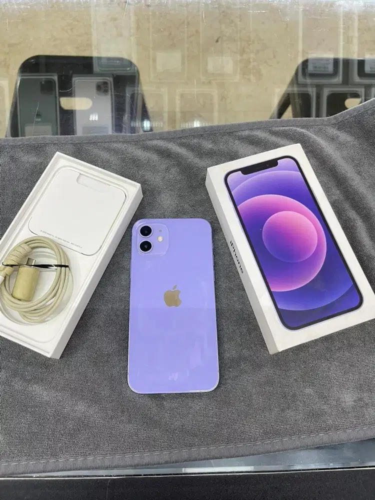 Iphone 12 128 purple ex ibox fulset bh88%